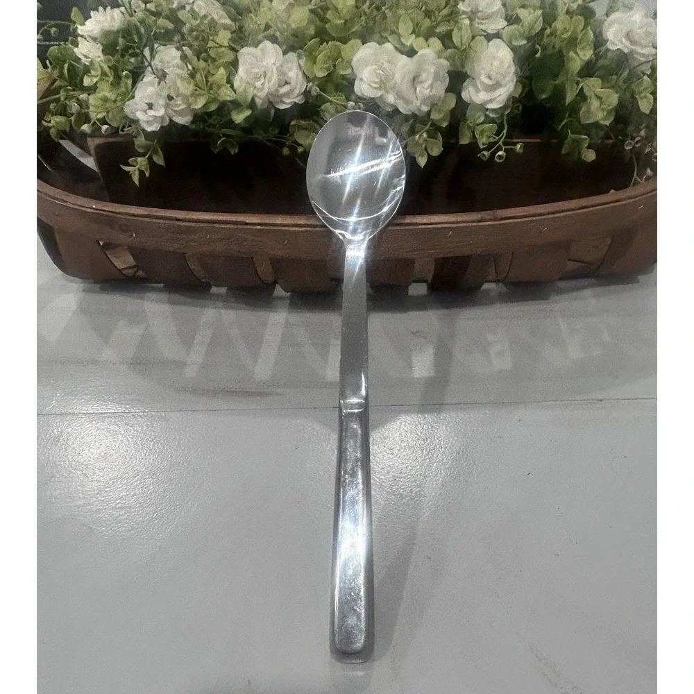 MCM Stainless Steel Serving Spoon Set of Two Serving Spoons